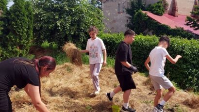 Școala Horea transformă curtea într-un laborator verde
