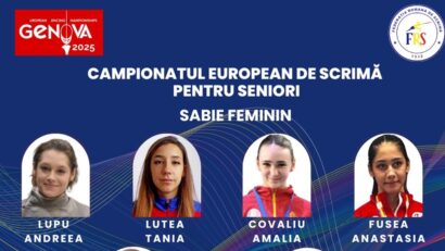 România, locul 13 la sabie feminin la Europenele de la Genova