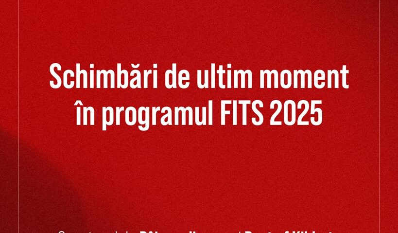 FITS fără artiști israelieni FITS fără artiști israelieni