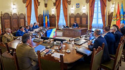 Prima ședință CSAT condusă de președintele Nicușor Dan