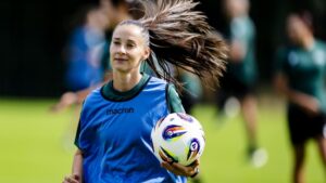 Iuliana Demetrescu, arbitru central la meciul Italia -Spania