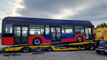 A fost livrat primul autobuz electric finanțat din fonduri europene