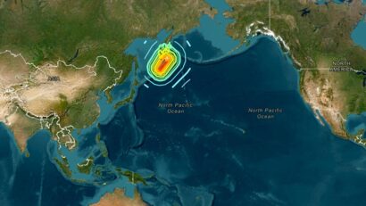 Tsunami în Pacific după un seism major