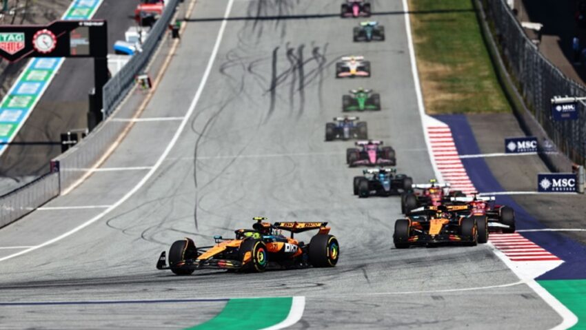 Pilotul britanic de Formula 1 Lando Norris a câștigat cursa ”pe teren propriu” Pilotul britanic de Formula 1 Lando Norris a câștigat cursa ”pe teren propriu”