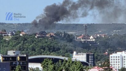UPDATE | Incendiu devastator pe dealul Cetățuii! – VIDEO/FOTO