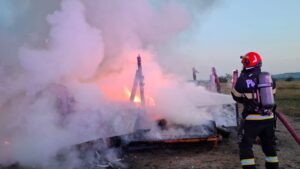 Tragedie cumplită: un bebeluș de 8 luni a murit într-un incendiu