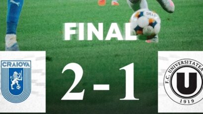 „U” Cluj, învinsă pe terenul Craiovei, scor 2-1