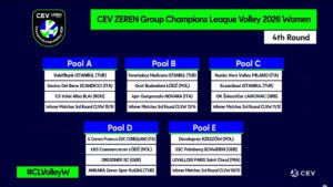 Misiune dificilă pentru Volei Alba Blaj în grupele Ligii Campionilor