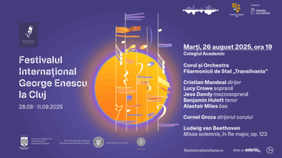 Festivalul Enescu ajunge la Cluj cu „Missa solemnis” de Beethoven