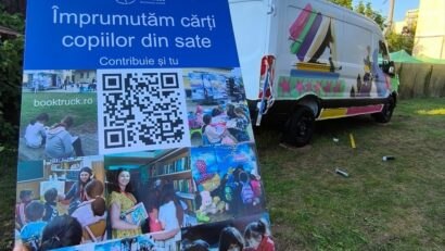 Toamna aduce la Cluj a treia bibliotecă mobilă pentru copiii din satele clujene