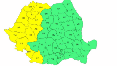 Caniculă în vestul și centrul țării