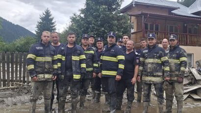 Au cunoscut și partea întunecată a naturii: salvatorii clujeni, în mijlocul dezastrului de la Broșteni