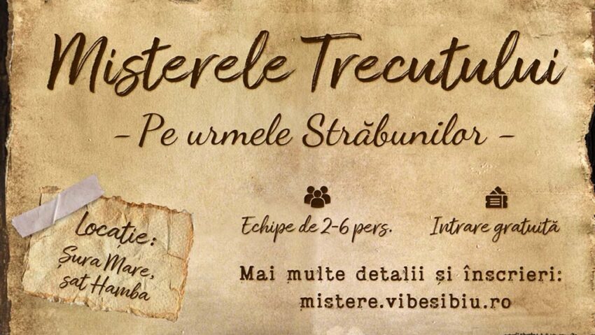 Treasure hunt cultural – pe urmele străbunilor