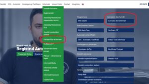 Secţiune dedicată campaniilor de rechemare pe site-ul RAR