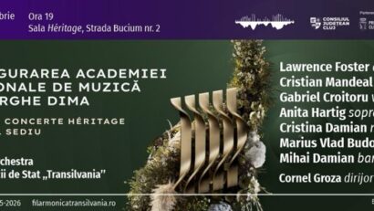 Concert aniversar de inaugurare a sălii Héritage la Academia „Gheorghe Dima”
