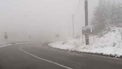 A venit iarna în Maramureș!