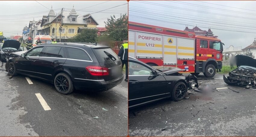 Accident în lanț, în această dimineață! | UPDATE