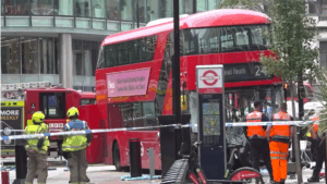 Un autobuz supraetajat lovește pietoni în Londra