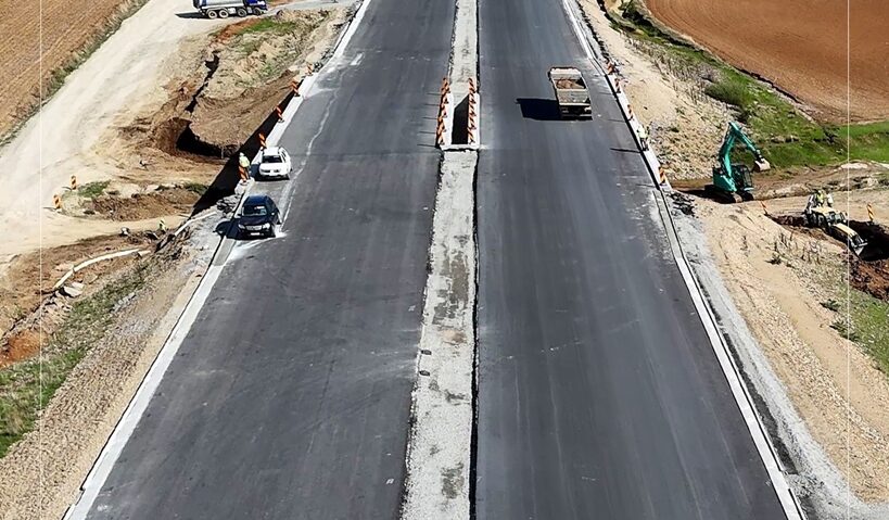 Lucrările la sectorul de autostradă Suplacu de Barcău – Chiribiş, ușor avansate față de grafic Lucrările la sectorul de autostradă Suplacu de Barcău – Chiribiş, ușor avansate față de grafic