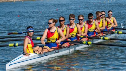 Aur pe linie la Europenele U23 de canotaj