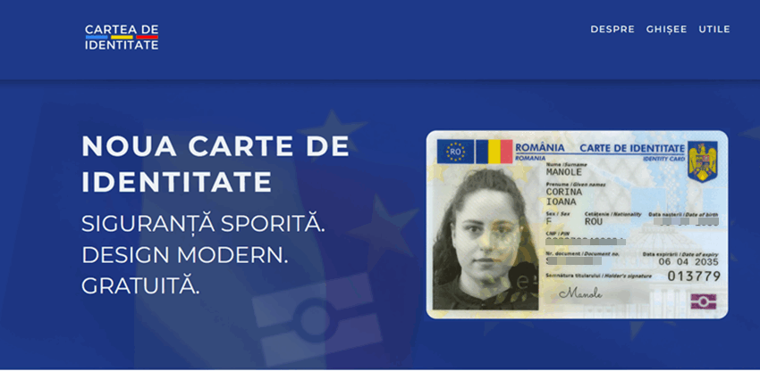 Aplicație nouă pentru citirea cărții electronice de identitate