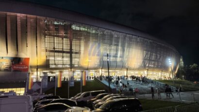 Clujul iluminat în roșu, de Ziua Mondială a Donatorului de Sânge