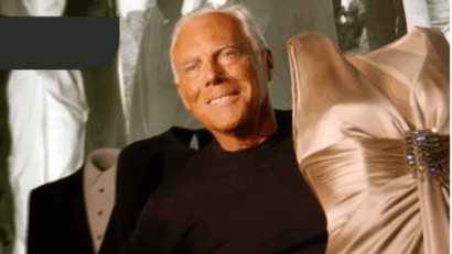 Este în lucru un film biografic despre Giorgio Armani