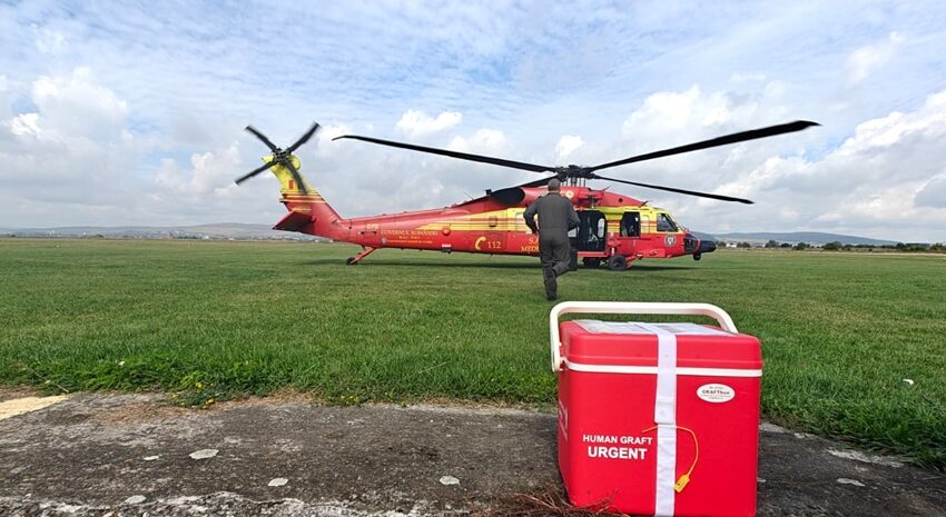 Zborul care a adus o inimă și o nouă șansă la viață