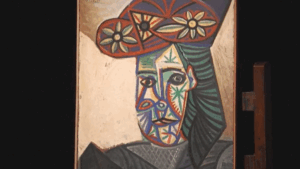Un portret rar al Dorei Maar, semnat Picasso, scos la licitație