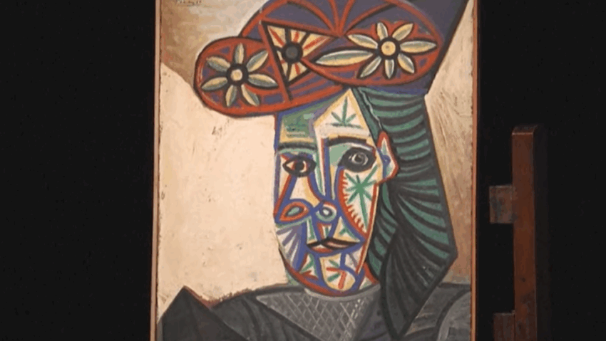 Un portret rar al Dorei Maar, semnat Picasso, scos la licitație
