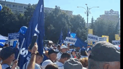 Profesorii protestează în prima zi de școală: Marșul Educației ajunge la Cotroceni | UPDATE