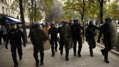 Proteste masive în Franța împotriva austerității