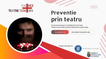 ”Teatriction” – teatru și educație pentru prevenirea consumului de droguri | AUDIO