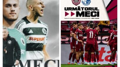 Universitatea Cluj și CFR Cluj, meciurile din etapa a 14-a a SuperLigii