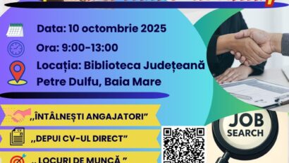 Peste 140 de locuri de muncă pentru absolvenții maramureșeni