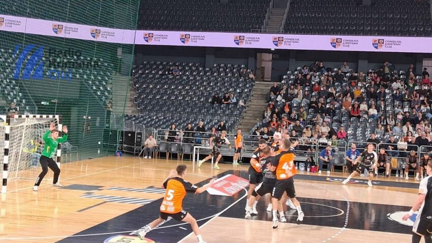 Clujenii au remizat cu Minaur, în Liga Națională de handbal