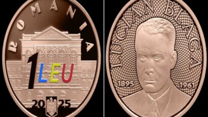 La Cluj se lansează prima monedă colorată din istoria României