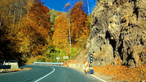 Autocamion în flăcări pe DN 18, în Pasul Gutâi Autocamion în flăcări pe DN 18, în Pasul Gutâi