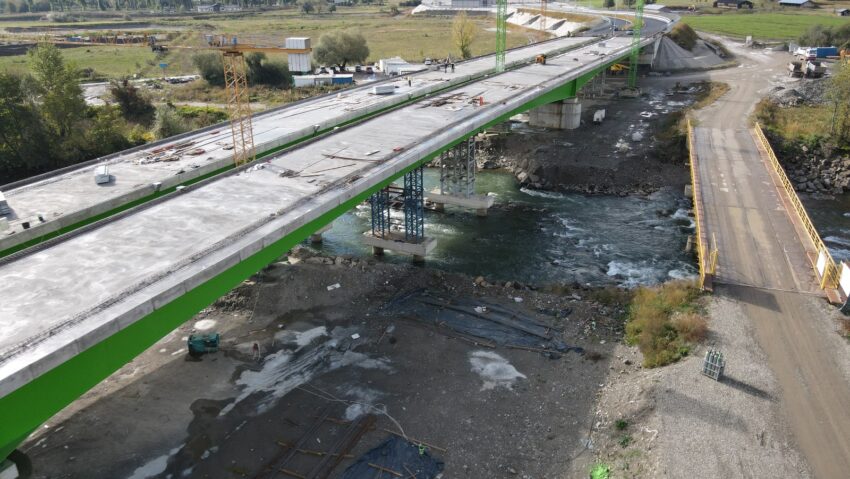 Podul peste Tisa din Sighetu Marmației, tot mai aproape de finalizare