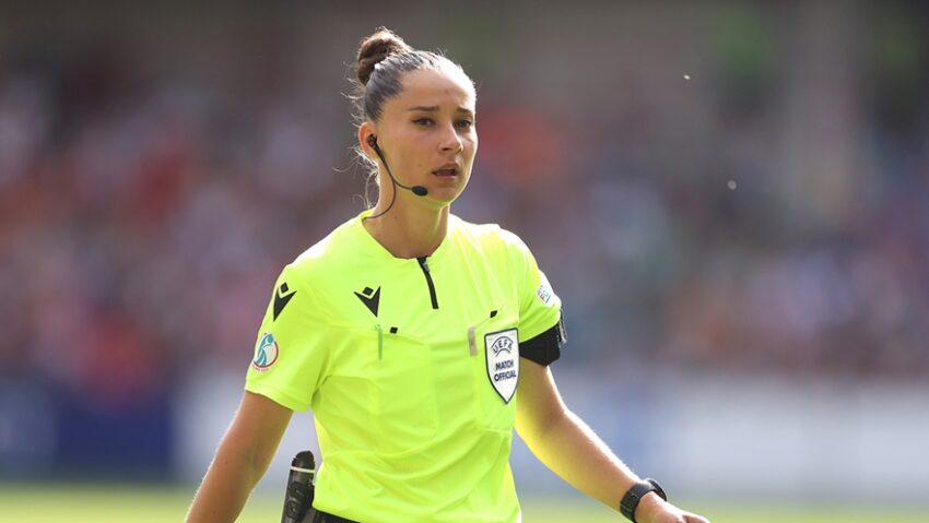 Iuliana Demetrescu arbitrează finala UEFA Women’s Nations League
