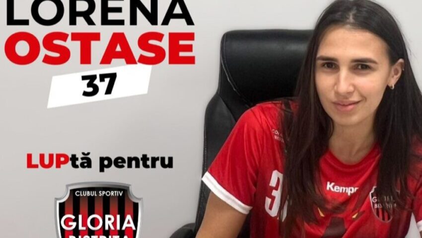 Lorena Ostase rămâne la Gloria Bistrița!