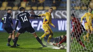 România a obținut o victorie de moral în preliminariile Cupei Mondiale