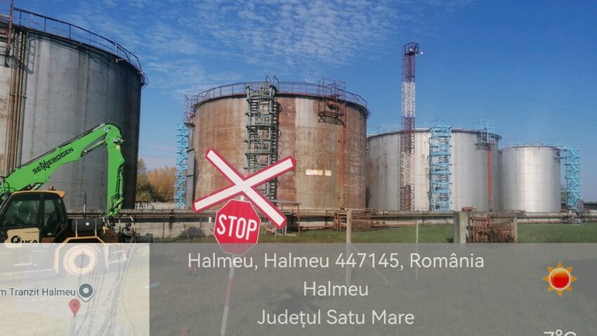 Pericol major în Satu Mare: azotat de amoniu depozitat necorespunzător!