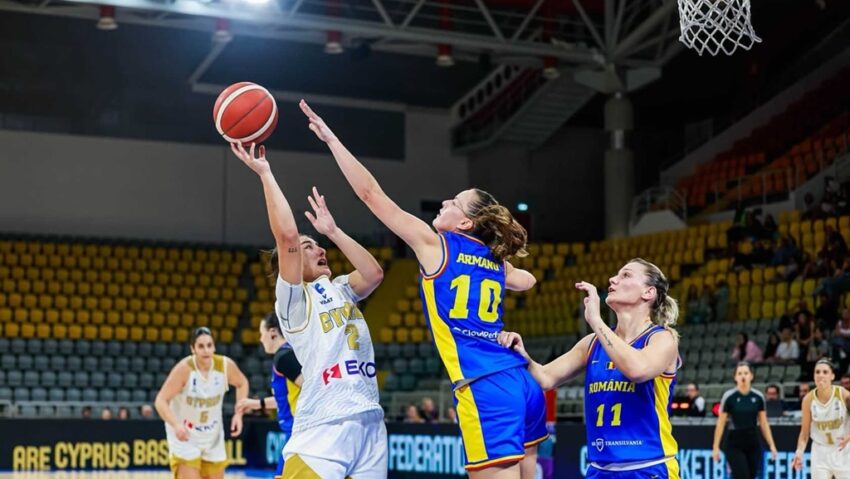 Baschet feminin: România a câștigat în Cipru