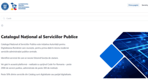S-a înființat Catalogul Naţional al Serviciilor Publice