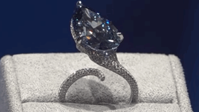Celebrul diamant „Mellon Blue”, vândut din nou la licitație
