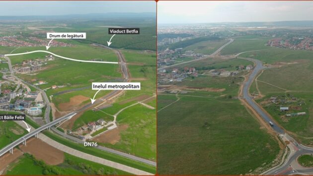Se deschide drumul de legătură dintre Inelul Metropolitan și Centura Sânmartin