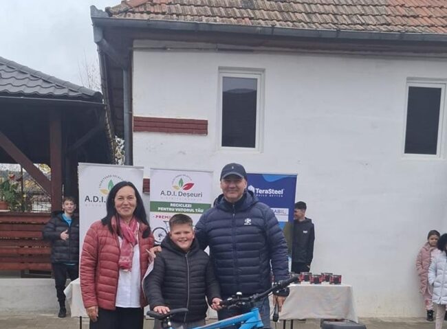 Un elev a devenit campionul reciclării