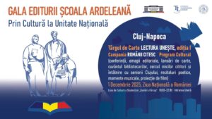 1 Decembrie devine Ziua Cărții Românești la Cluj!