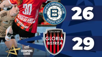 Gloria Bistrița, o nouă victorie în Liga Campionilor